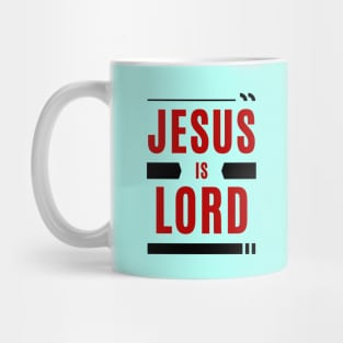 Jesus Is Lord | Christian Typography Mug